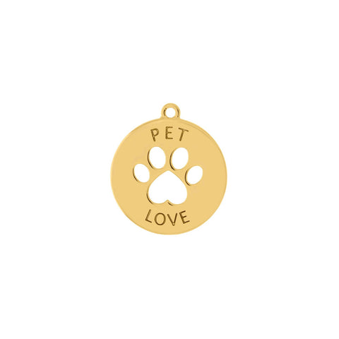 Pingente Amor Pet 25mm