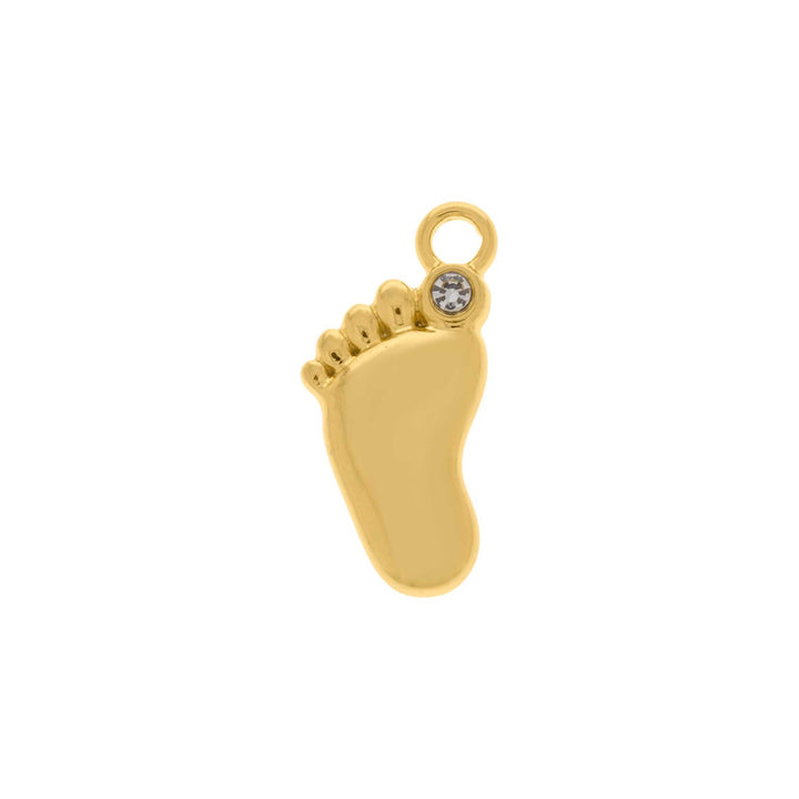 Pingente Pezinho Dourado 24mm