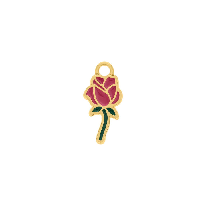Pingente Rosa Pink 20mm