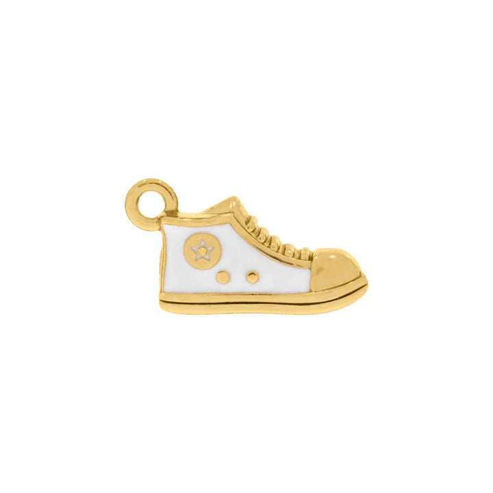 Pingente Tênis Branco 16mm