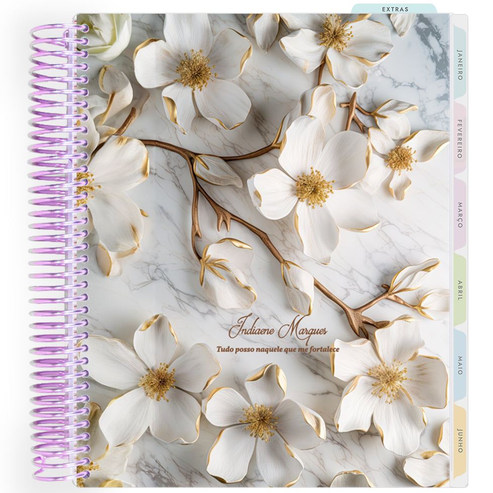 Planner Personalizado Radiance - Branch.cdr - Lilás