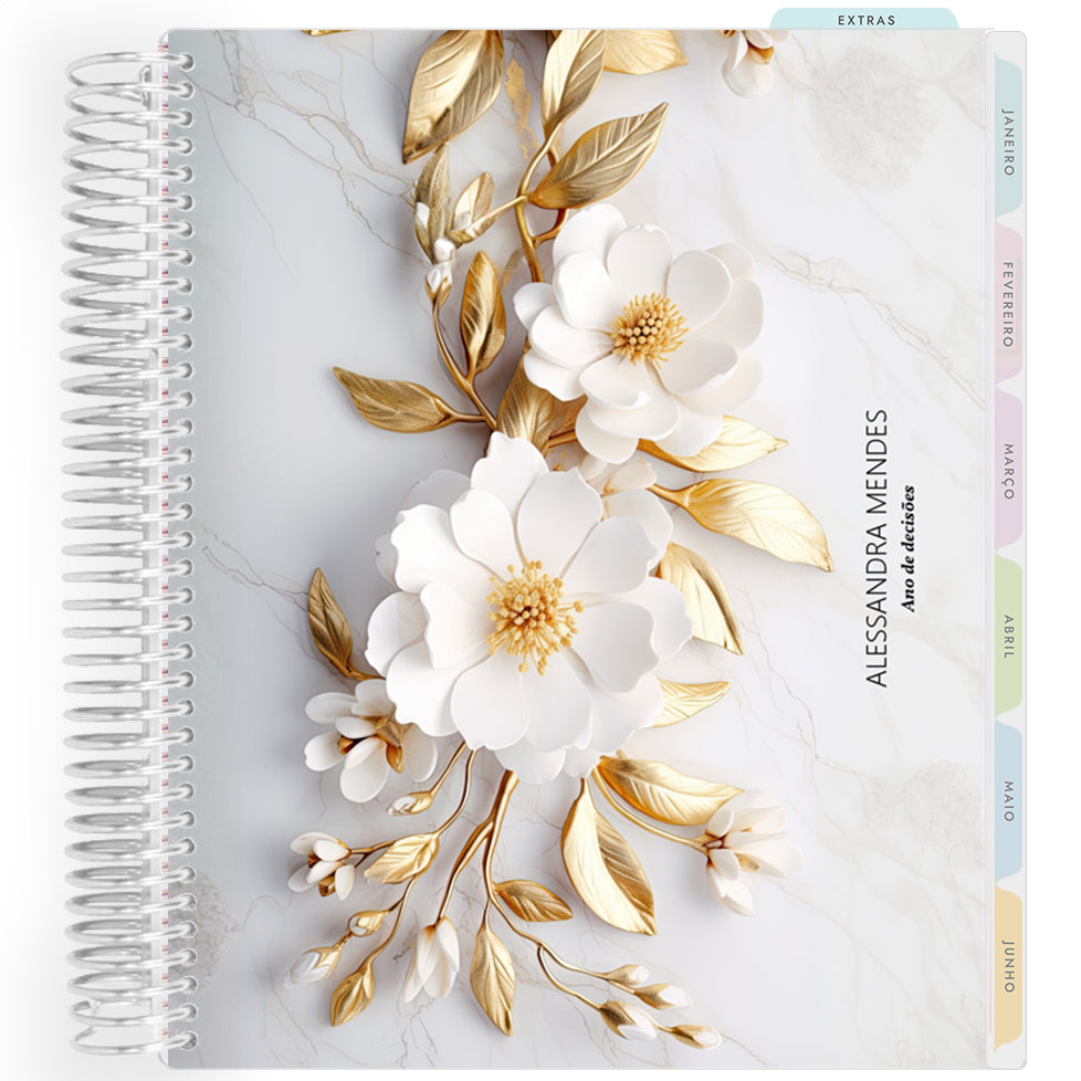 Planner Personalizado Radiance - Gold - Prateado