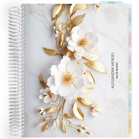 Planner Personalizado Radiance - Gold - Prateado