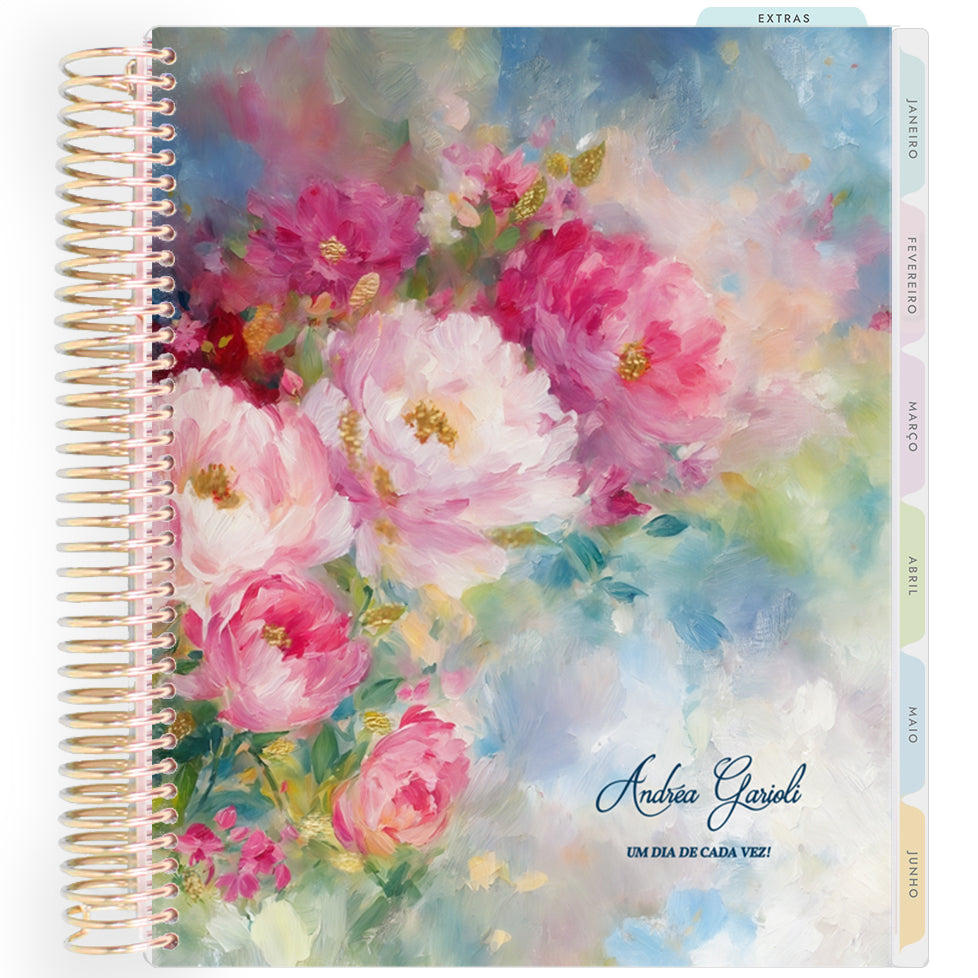 Planner Personalizado Rose - Classic - Dourado