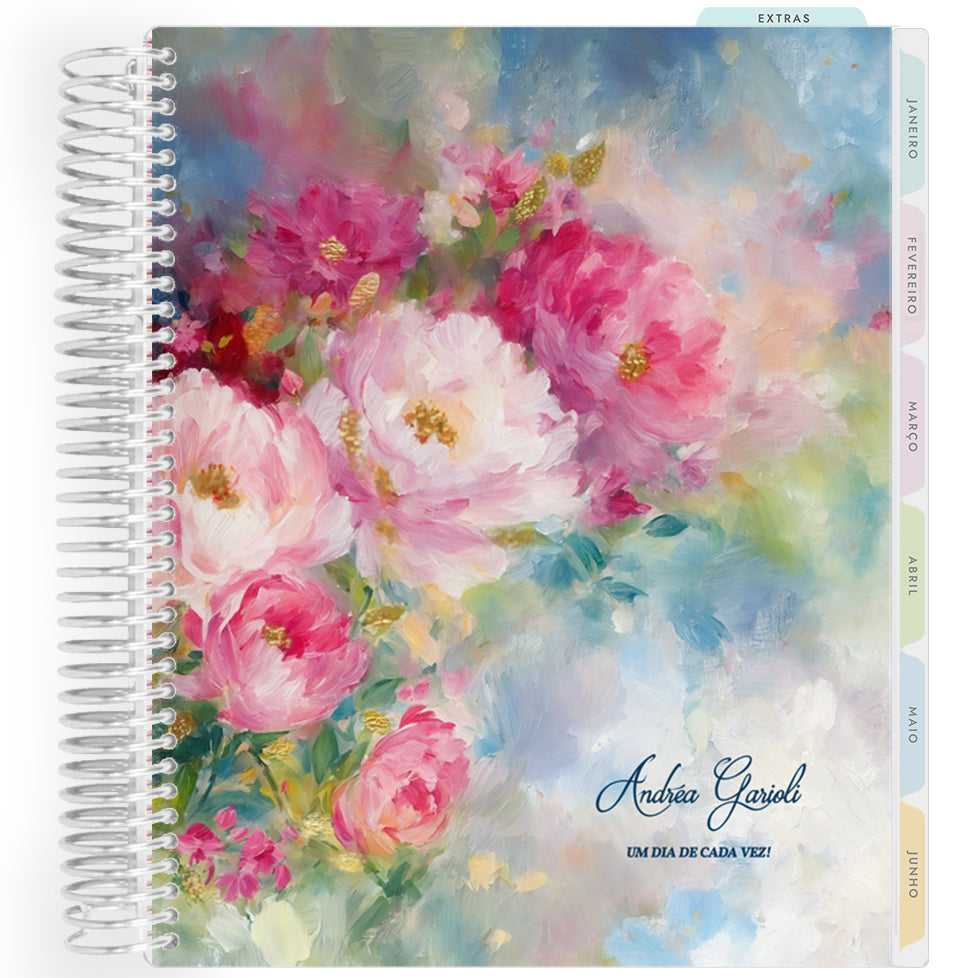 Planner Personalizado Rose - Classic - Prateado