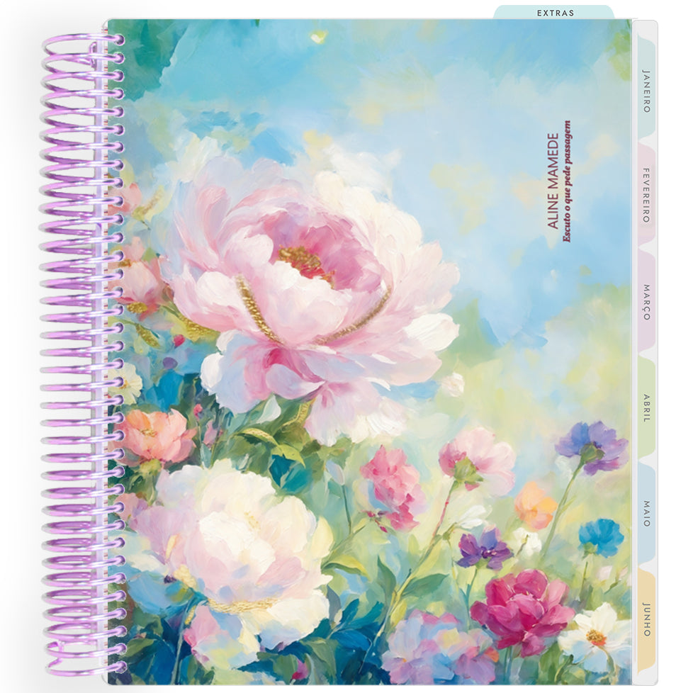 Planner Personalizado Rose - Colors - Lilás