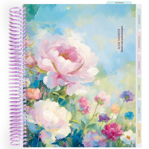 Planner Personalizado Rose - Colors - Lilás