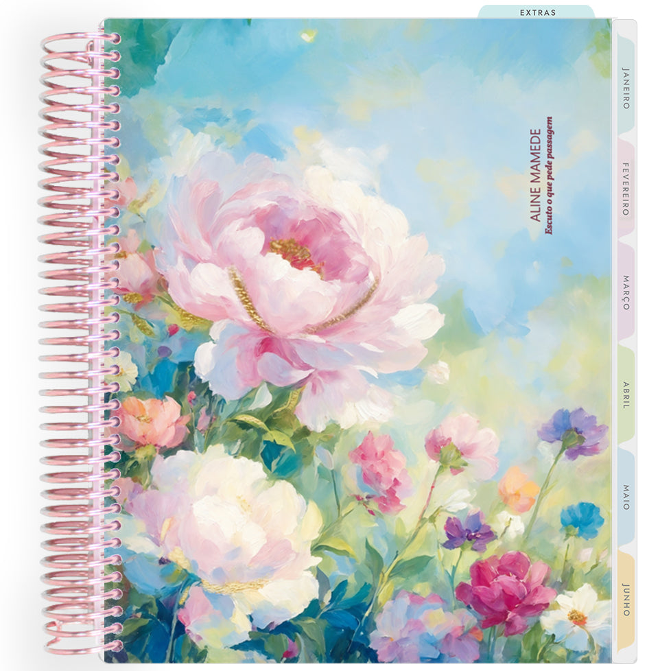 Planner Personalizado Rose - Colors - Rose Gold