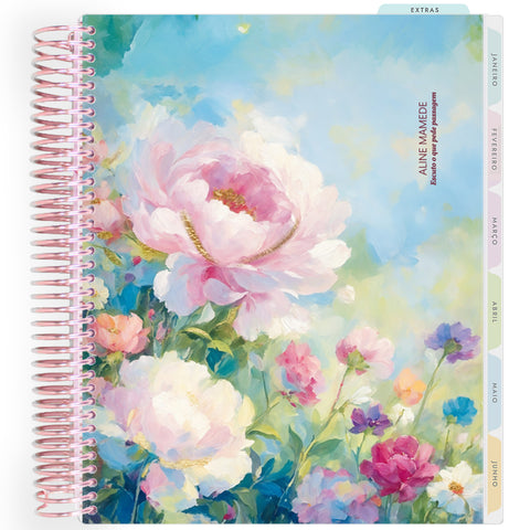 Planner Personalizado Rose - Colors - Rose Gold
