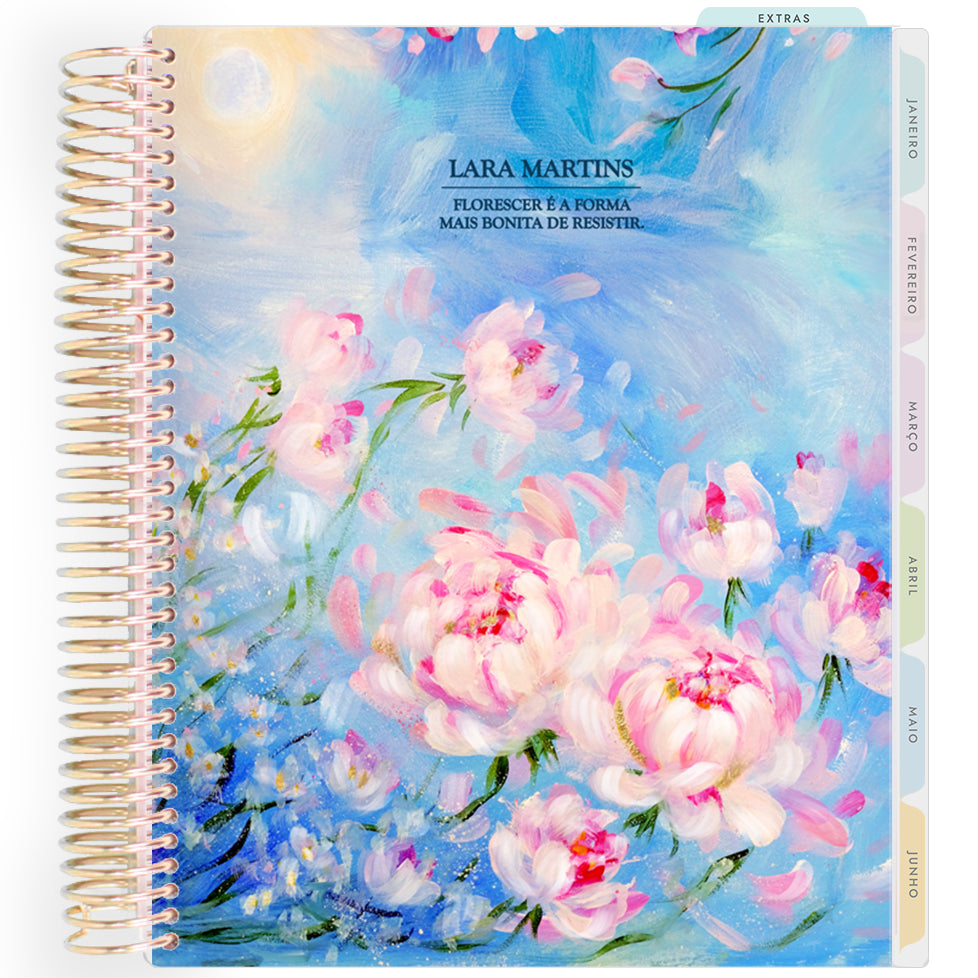 Planner Personalizado Rose - Lake - Dourado