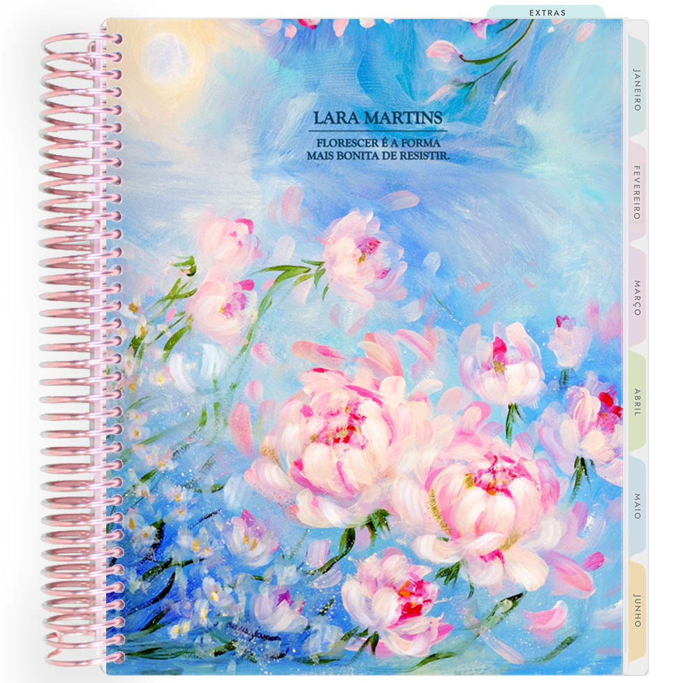 Planner Personalizado Rose - Lake - Rose Gold