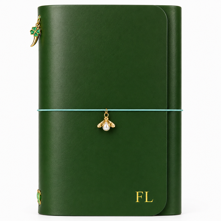 Capa em Couro Legítimo Vert Royal