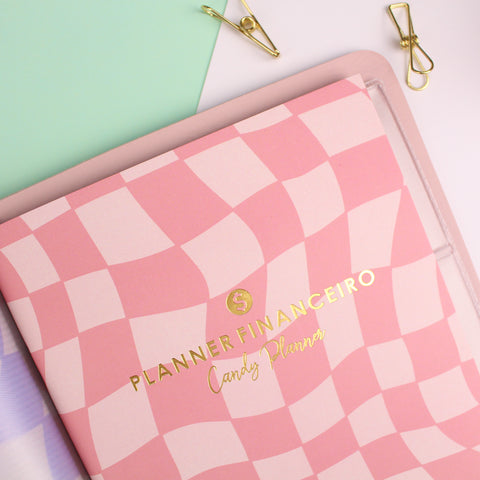 Candy Planner - Miolos Planner Financeiro (capa de couro não incluído)