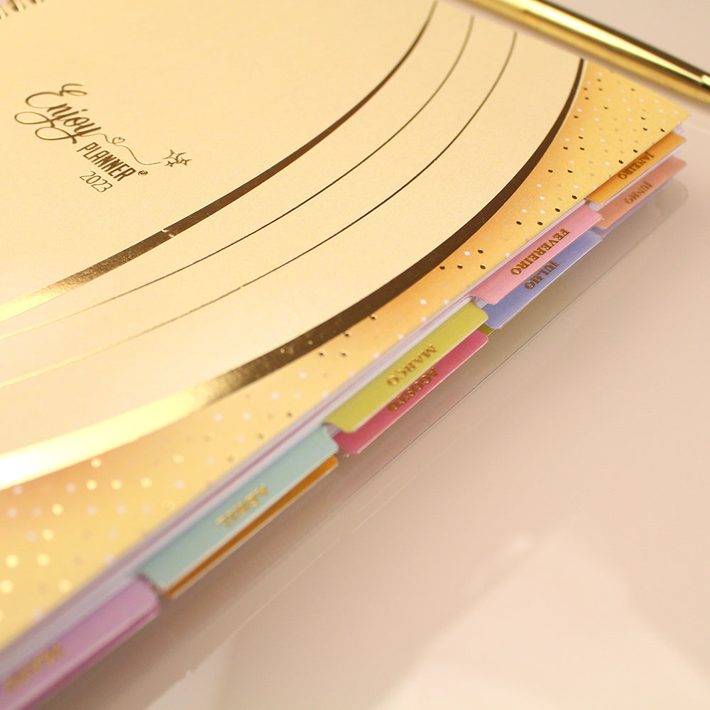 Enjoy Planner 2023 - Marble: Pink
