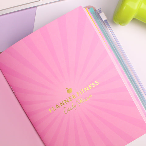 Candy Planner - Miolos Planner Fitness (capa de couro não incluído)