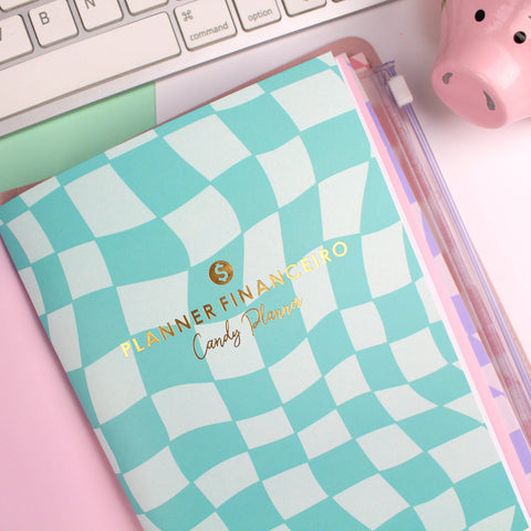 Candy Planner - Miolos Planner Financeiro (capa de couro não incluído)