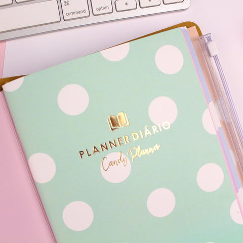 Candy Planner - Planner Diário (Não Datado)