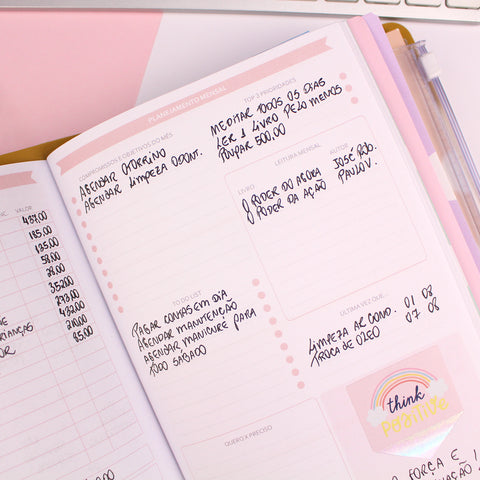 Candy Planner - Miolos Planejador Diário (capa de couro não incluído)