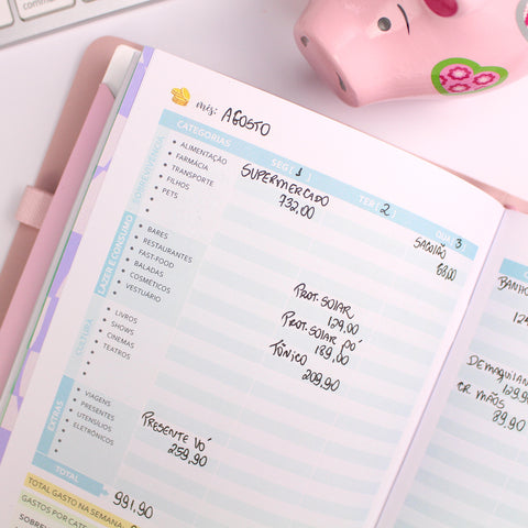 Candy Planner - Kit Planner Financeiro