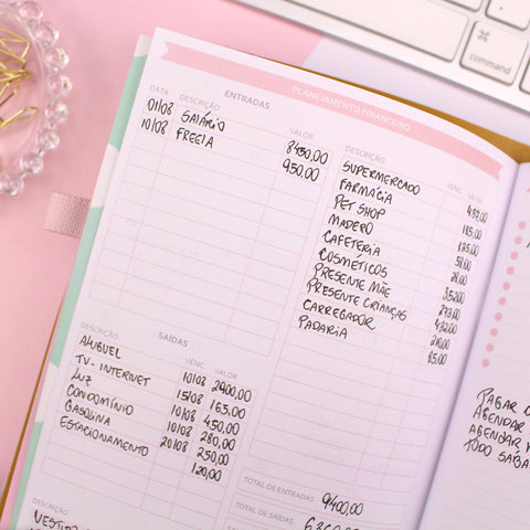 Candy Planner - Planner Diário (Não Datado)