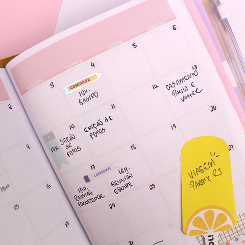 Candy Planner - Planner Diário (Não Datado)