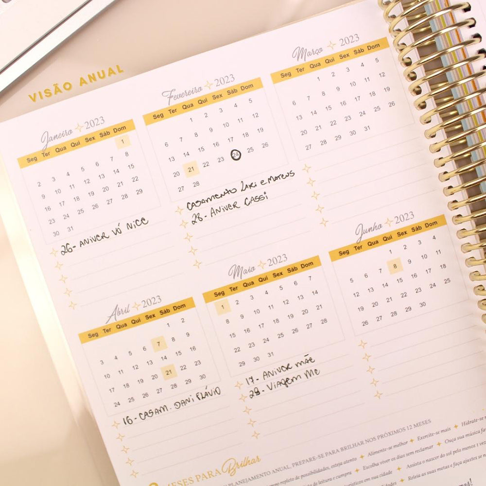 Enjoy Planner 2023 - Rose: Garden Color