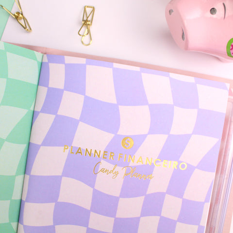 Candy Planner - Miolos Planner Financeiro (capa de couro não incluído)