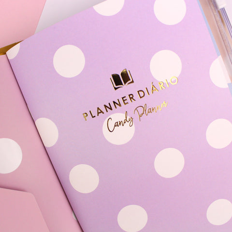 Candy Planner - Miolos Planejador Diário (capa de couro não incluído)