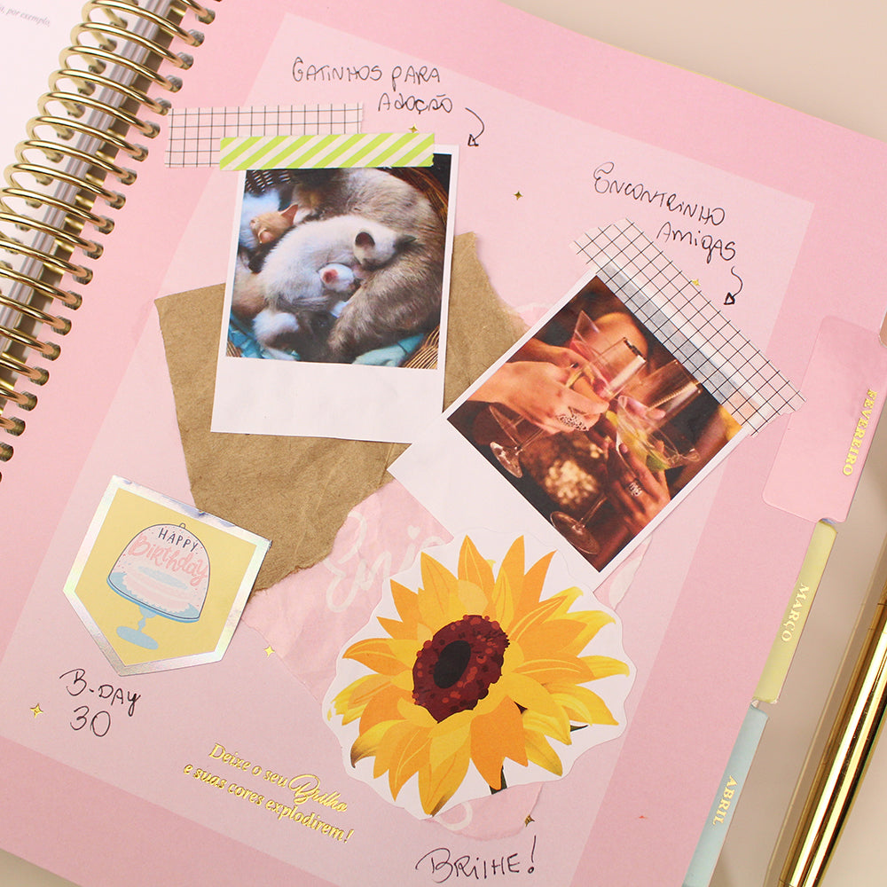 Enjoy Planner 2023 - Marble: Pink