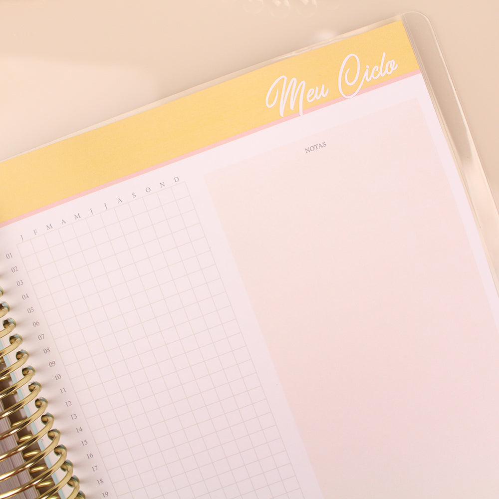 Enjoy Planner 2023 - Marble: Luxury Blue