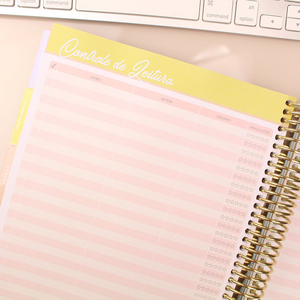 Enjoy Planner 2023 - Marble: Shine Blue