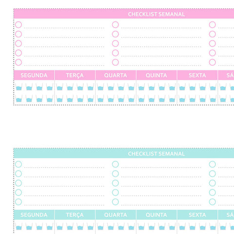 Freebie Candy Planner - Checklist