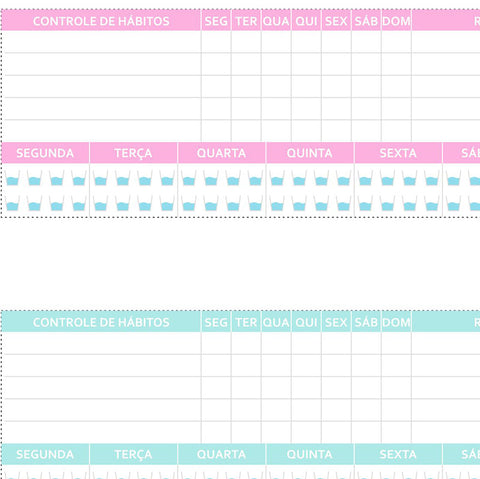 Freebie Candy Planner - Habit Tracker