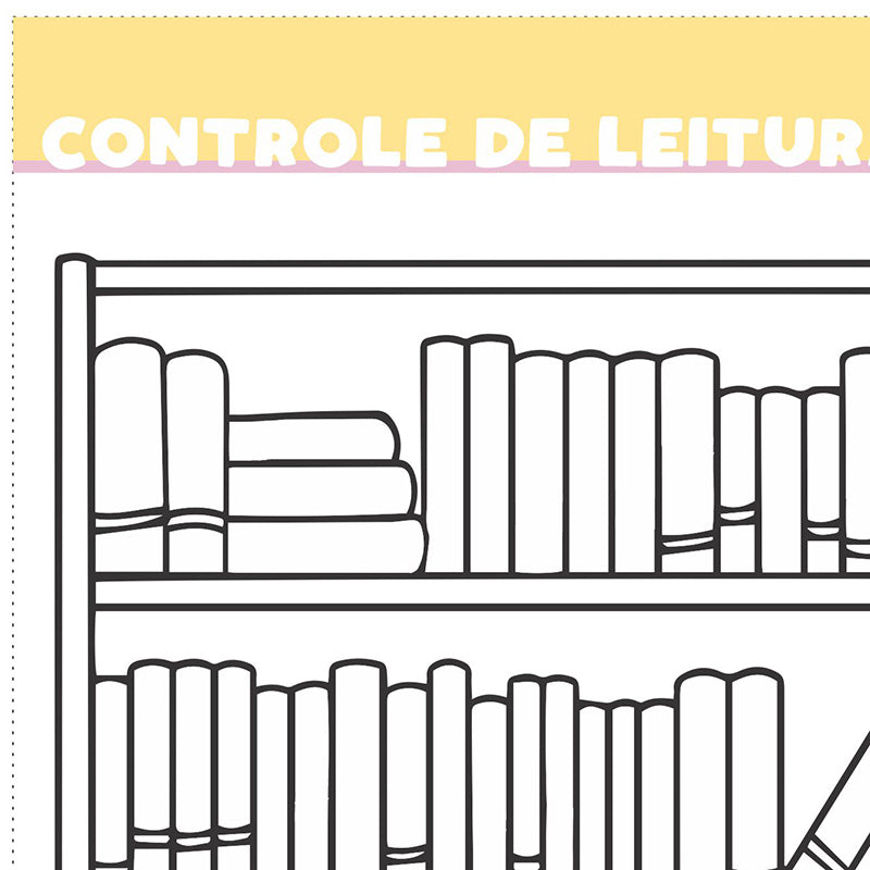 Freebie Enjoy Planner - Controle de Leitura