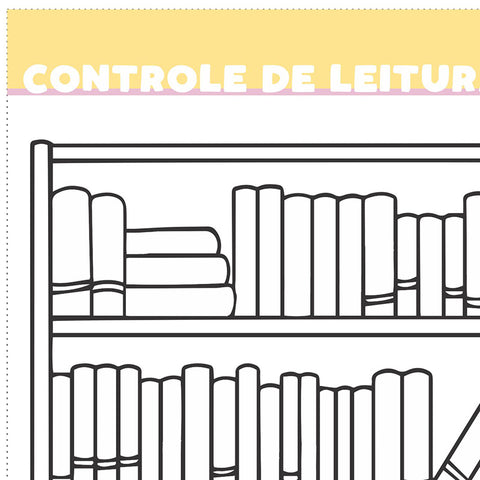 Freebie Enjoy Planner - Controle de Leitura