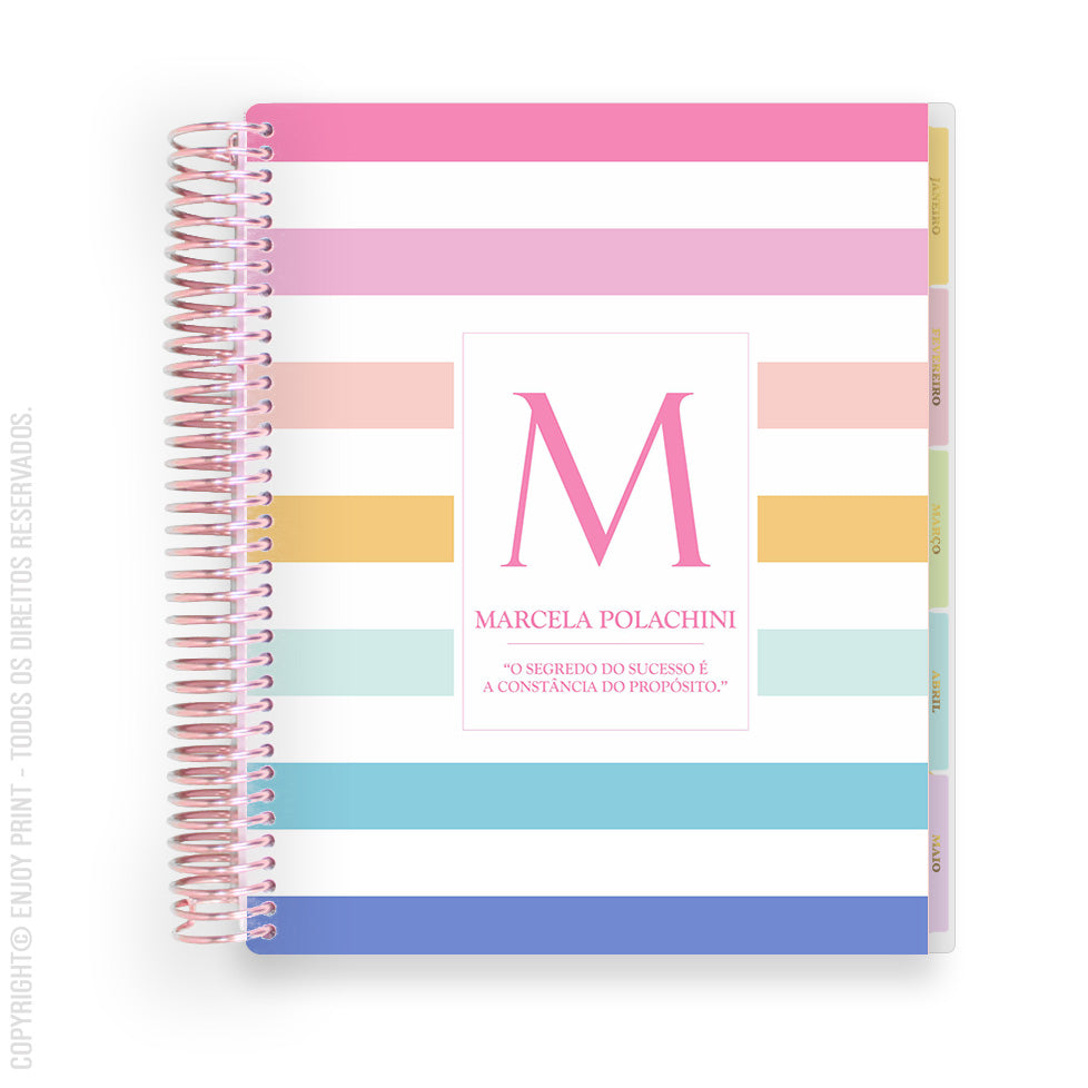Enjoy Planner 2023 - Stripes Monogram